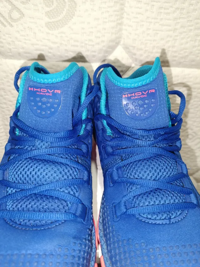 Zapatillas Under Armour HOVR Havoc 2 Azul/Rosa