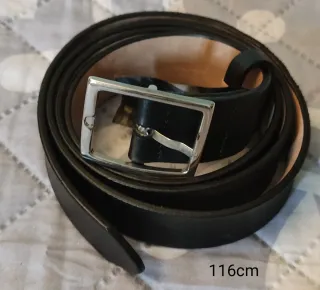 Cinturón de piel Latouche