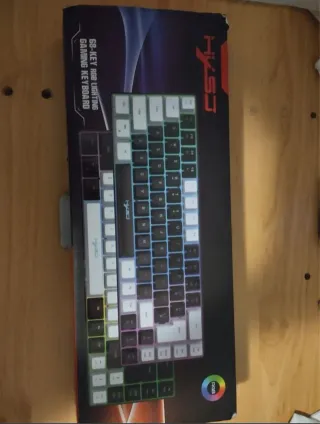 Teclado HK Gaming 68-Key RGB Gaming