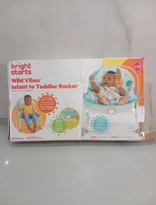 Bright Starts Wild Vibes hamaca bebe