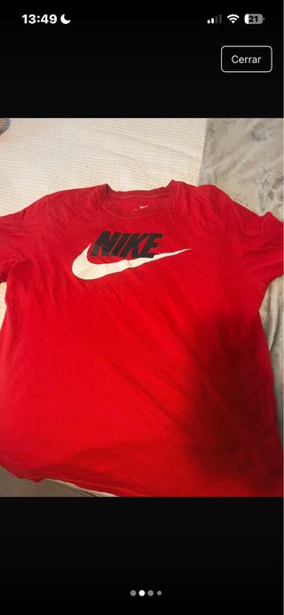 Camiseta Nike Roja Talla M