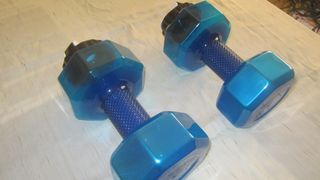 Manubri regolabili con acqua