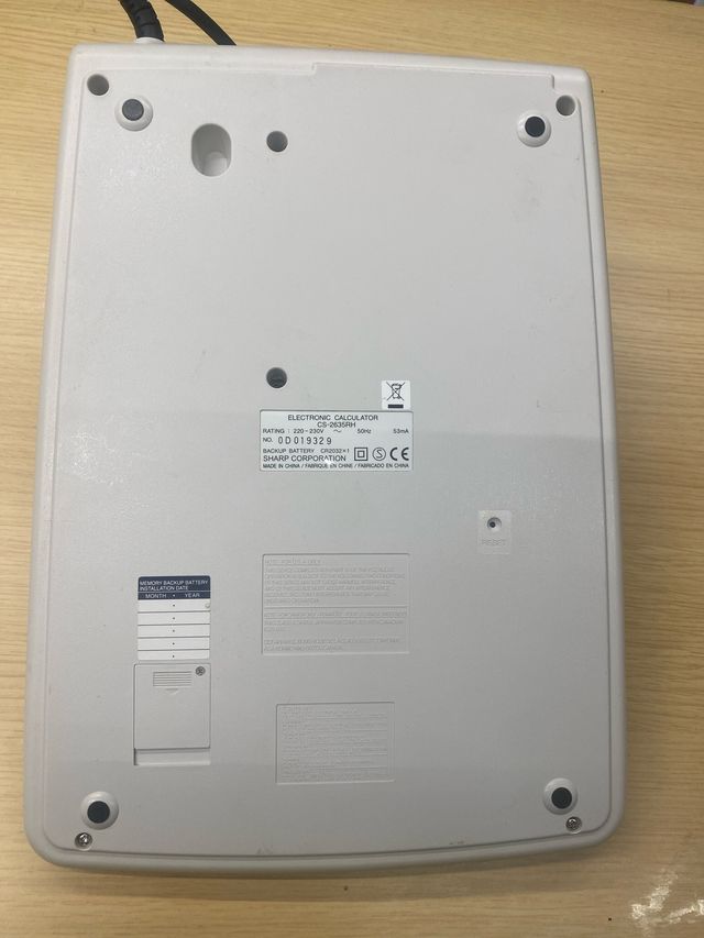 Calculadora Impresora Sharp CS-2635RH