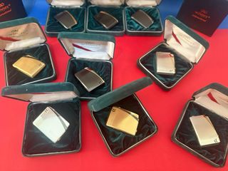 12 accendini metallici Winjet International a gas