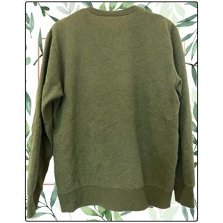 Vintage Carhartt Felpa Verde con Tasca