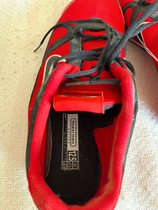 Zapatillas Atletismo Nike Pista Rojas Negras