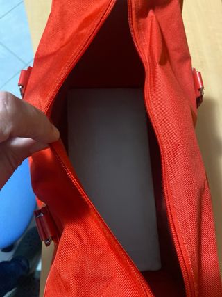 Beauty case beauty bag rosso