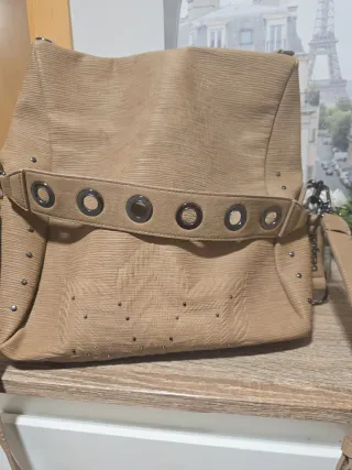 Bolso DESIGUAL hombro Taupe
