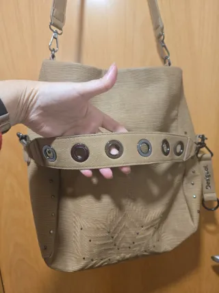 Bolso DESIGUAL hombro Taupe