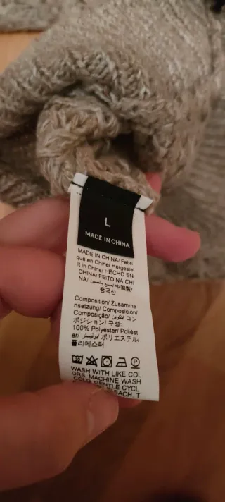 Jersey Oversize beige