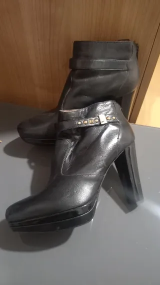 Botines Nero Giardini Negros Tacón Plataforma