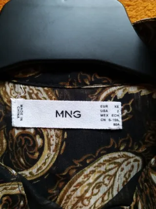 Vestido Mango estampado paisley