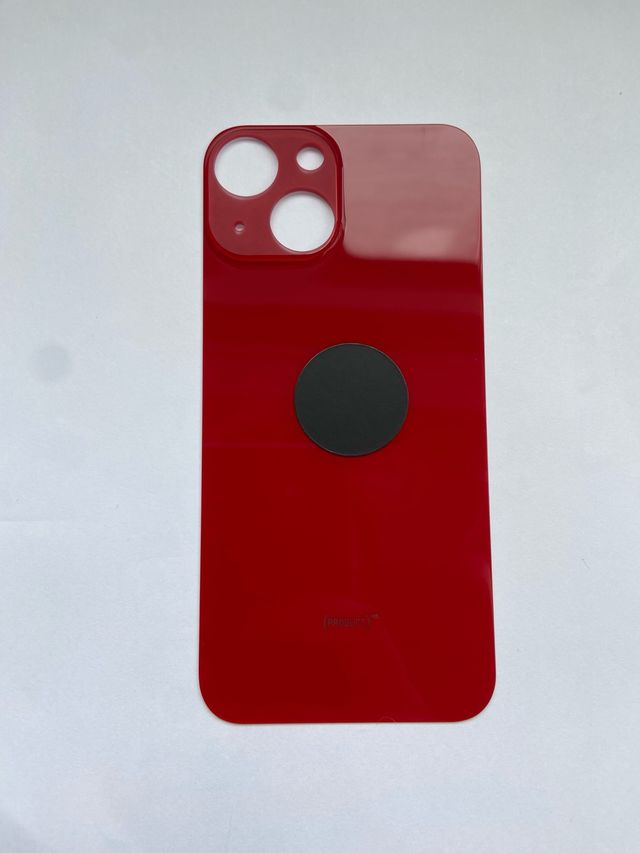 Cristallo posteriore iPhone 13 Mini Rosso