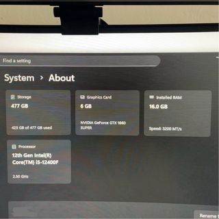 PC Lenovo GTX 1660 Super