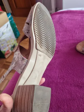 Sandalias tacón mujer talla 41