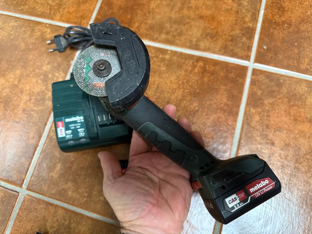 Mini amoladora Metabo PowerMaxx CC 12 BL, 12V