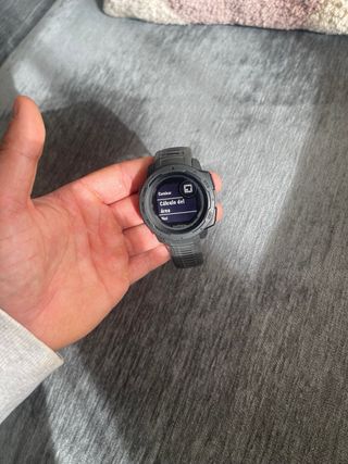 Garmin Instinct Reloj GPS Negro/Gris