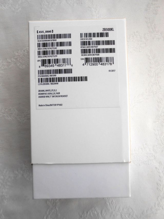 Asus Zenfone Go Nero