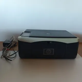 Impresora HP Beige y Negra