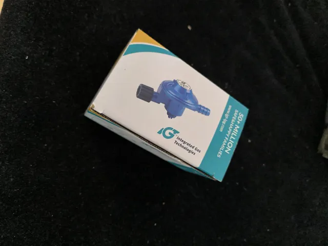 Adattatore Gas Campeggio/Fornello, Blu