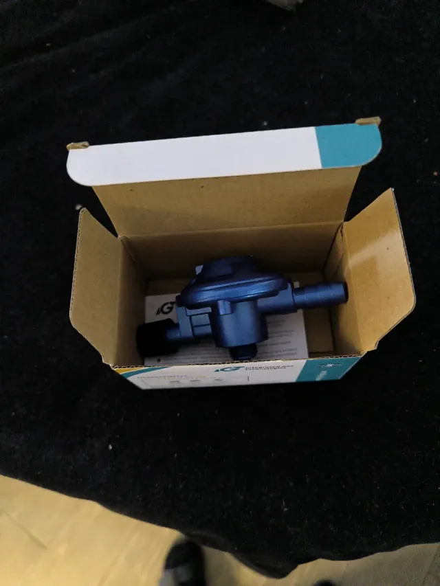 Adattatore Gas Campeggio/Fornello, Blu