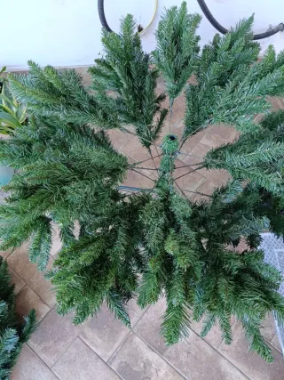 Albero Natale Everest 180cm Blu/Verde