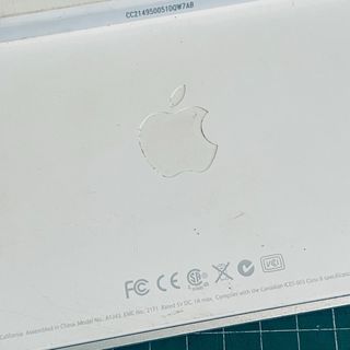 Teclado Apple Mac Ultraplano Plata/Blanco