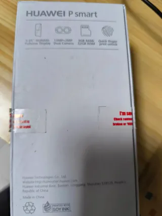 Telefono Mobile Huawei Nero