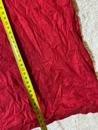 Camiseta NBA Chicago Bulls Roja Manga Larga