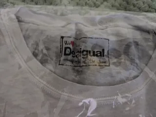 Camiseta Desigual Sex Love Fun Talla L