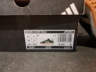 Zapatillas Adidas Grand Court 00s K Talla 38