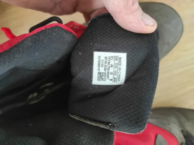 Botas Salomon Adventure Gris/Rojo