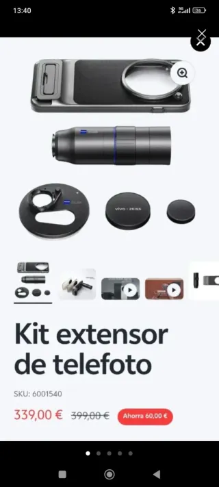 Vivo X300 Pro 512GB + Kit fotografico