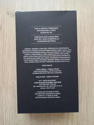 Colonia Adidas Ice Dive