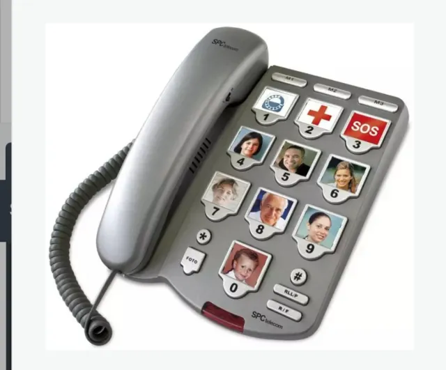 Telefono SPC Telecom con foto