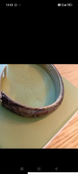 Bracciale Vintage Anni 80 Placcato Oro