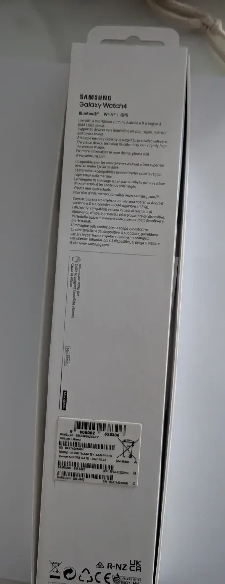 Smartwatch Samsung Galaxy Watch4 40mm Nero