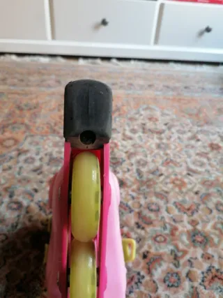 Patines en línea rosas niña talla 28-30