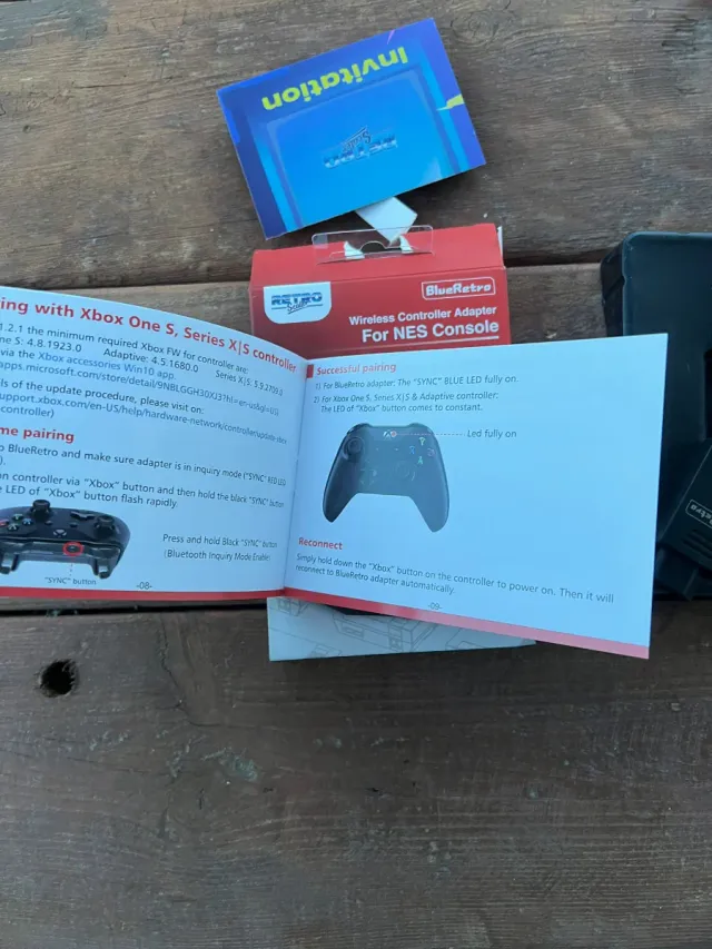 Adaptador Inalámbrico BlueRetro para NES