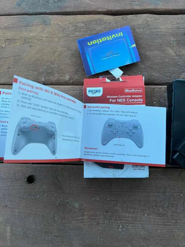 Adaptador Inalámbrico BlueRetro para NES