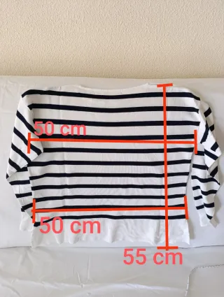 Jersey rayas Talla M, NUEVO