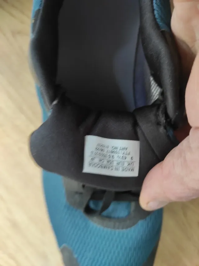 Zapatillas Salomon Azul/Negro