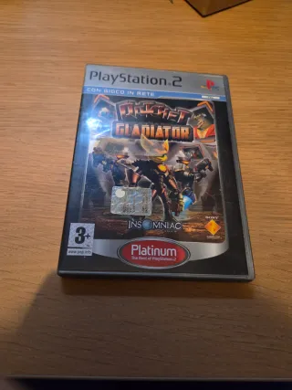 Ratchet Gladiator Platinum PS2