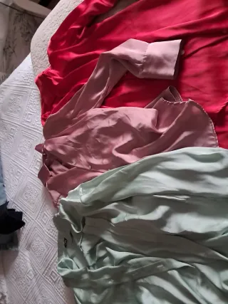 3 Camisas Zara Raso a 3 euros cada una