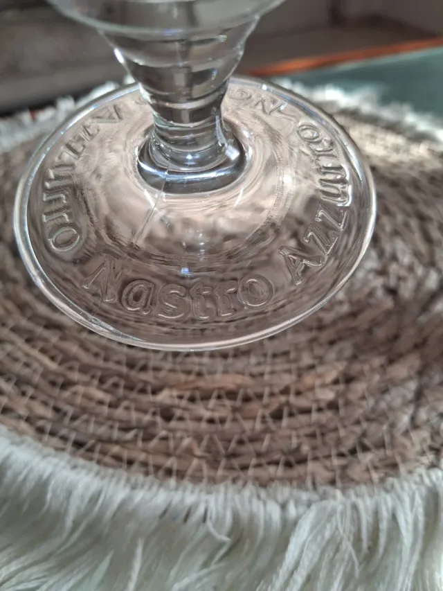 Calici Nastro Azzurro 0.2L da collezione 3 pezz