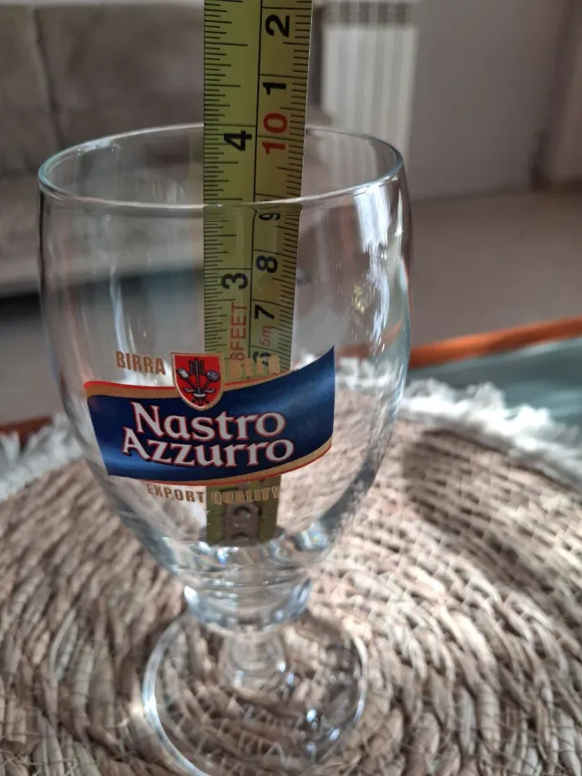 Calici Nastro Azzurro 0.2L da collezione 3 pezz