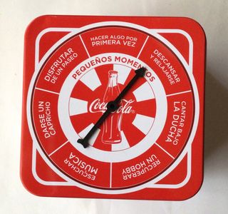 Scatola metallica Coca Cola