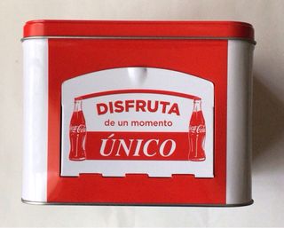 Scatola metallica Coca Cola