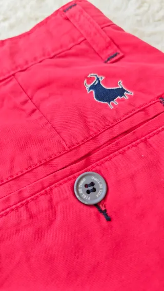 Pantalones Piel de Toro Rojos