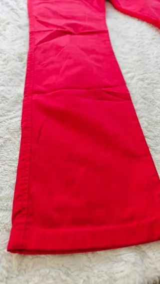 Pantalones Piel de Toro Rojos